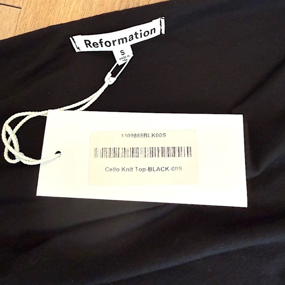 Reformation Cello Knit Top - Small (NWT) - Picture 5 of 6
